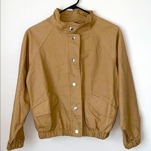 Tan Button-up Jacket
